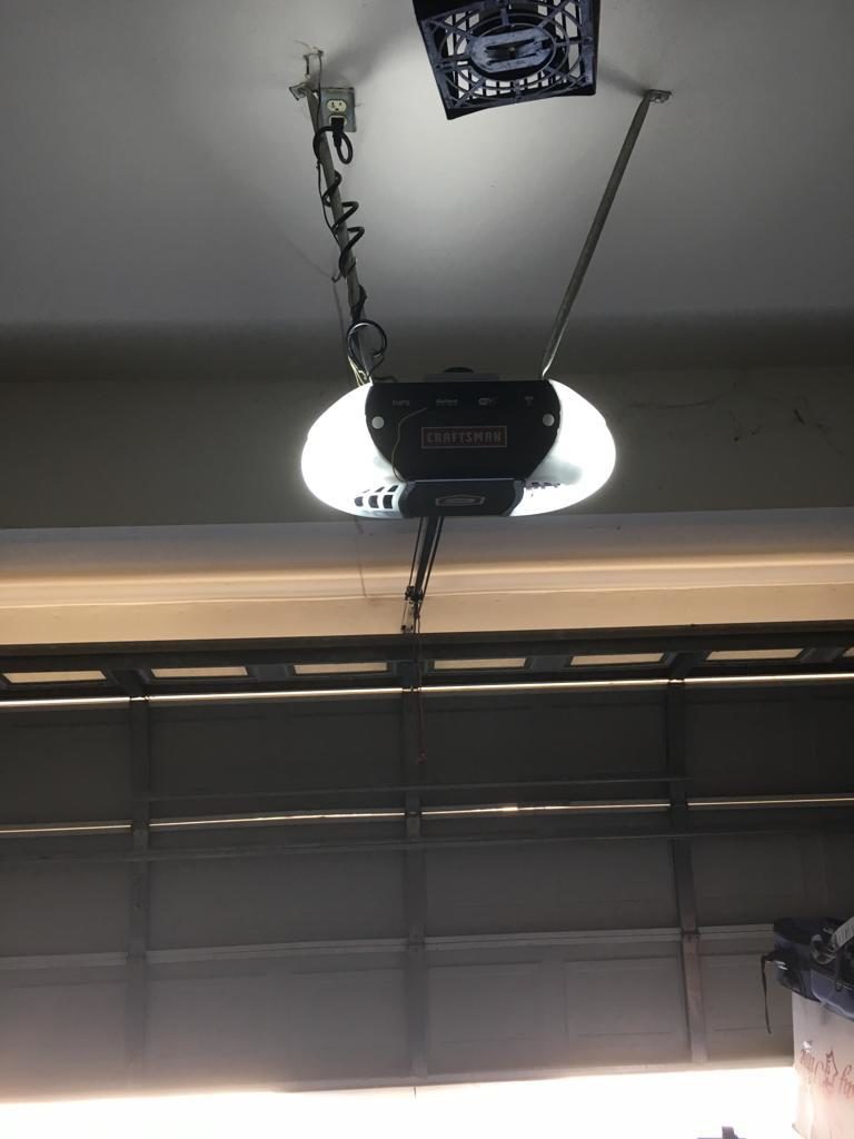 Craftsman Garage Door Opener With Lights