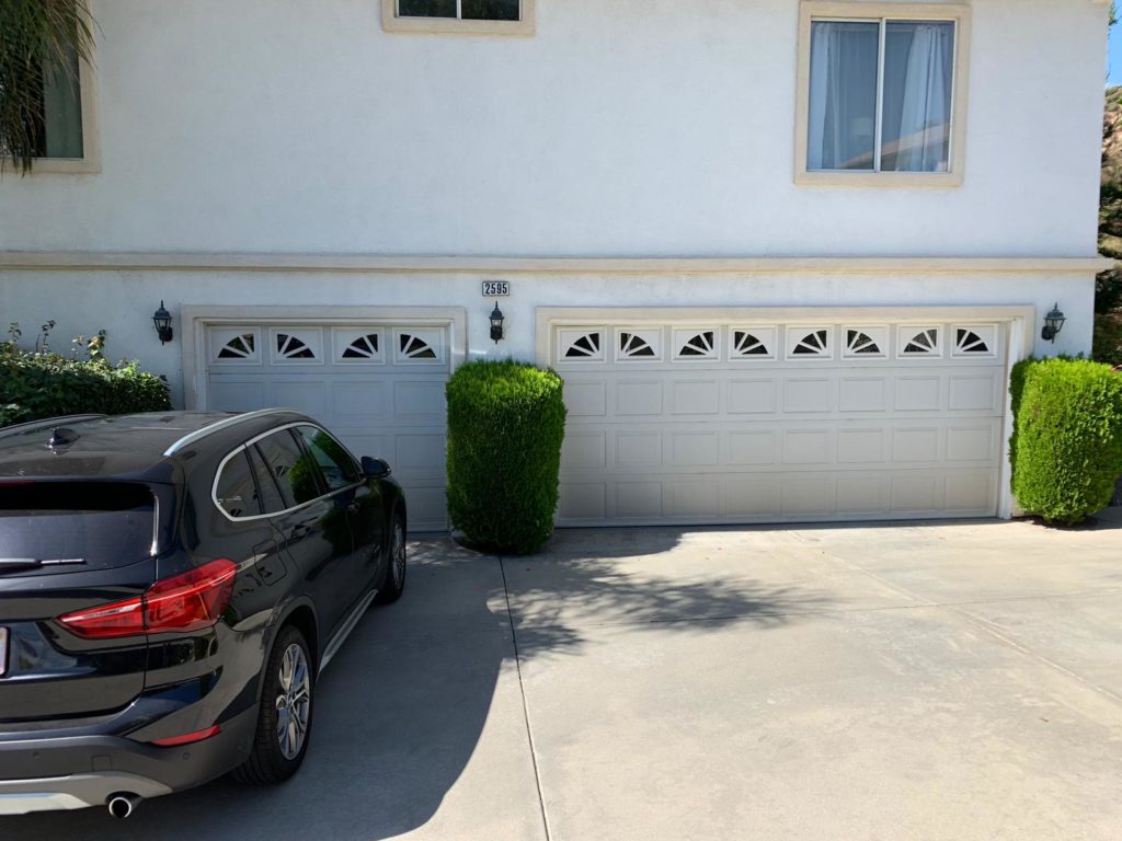 New Garage Doors Installed